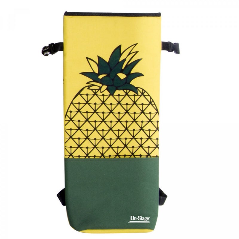 OnStage On-Stage GBU4203PA Soprano Ukulele Bag, Pineapple Print